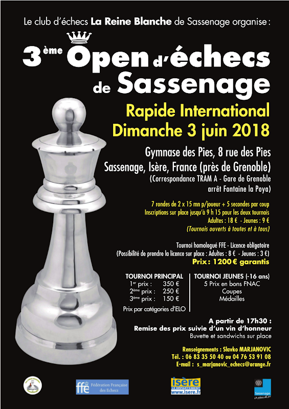 Affiche du 3e Open