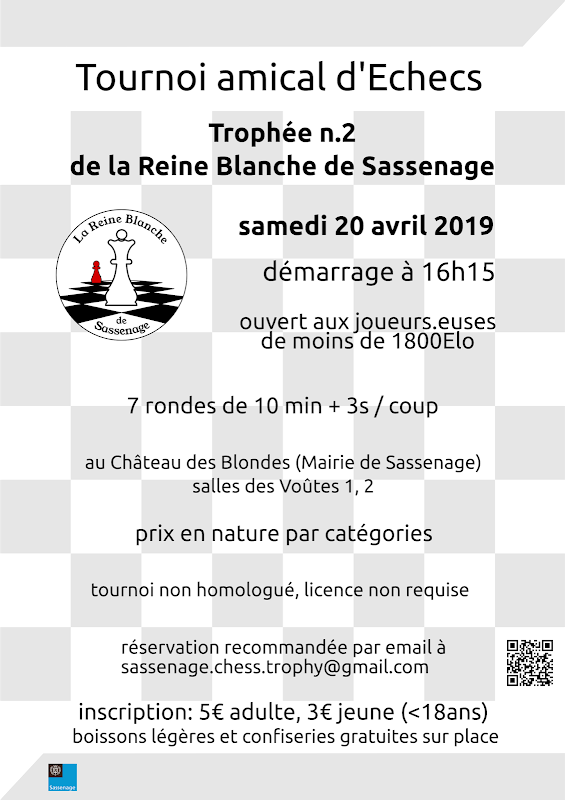 Affiche du tournoi amical