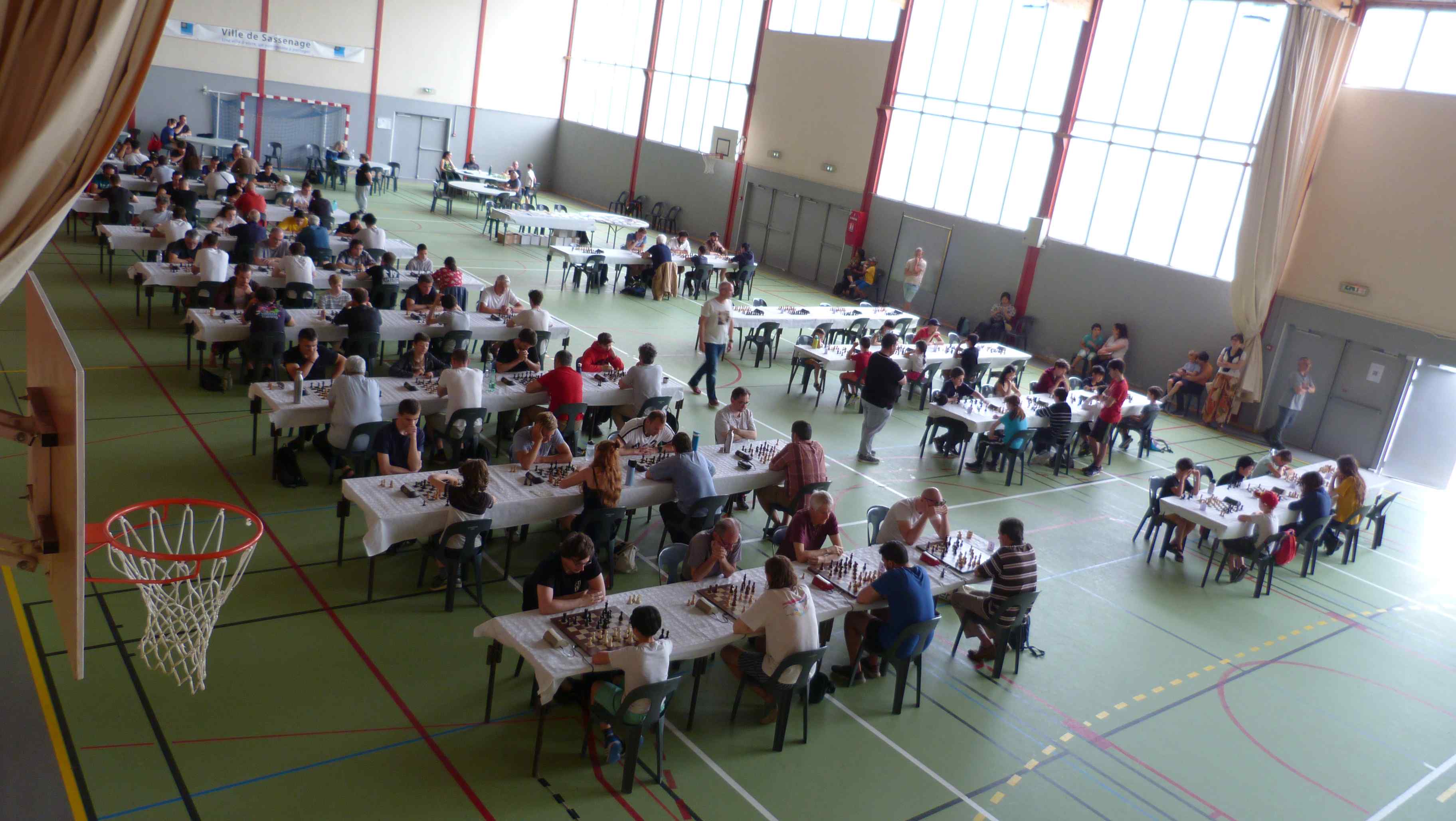 Gymnase des Pies, 6e Open de Sassenage