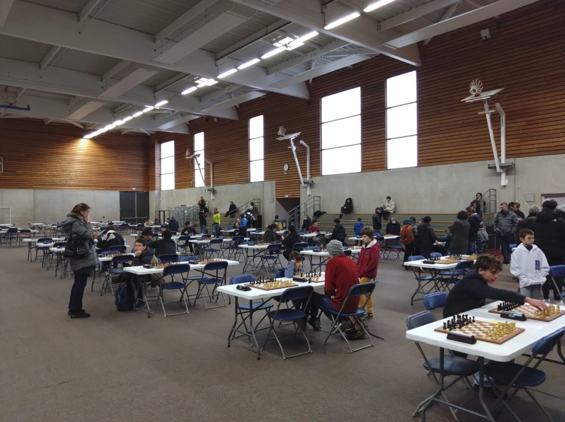 Le gymnase de Corbas.