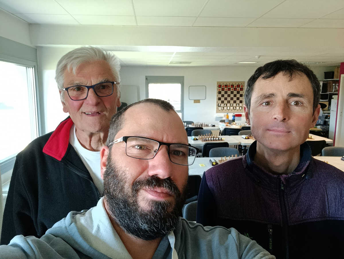 Slavko, Adrien et Fabrice